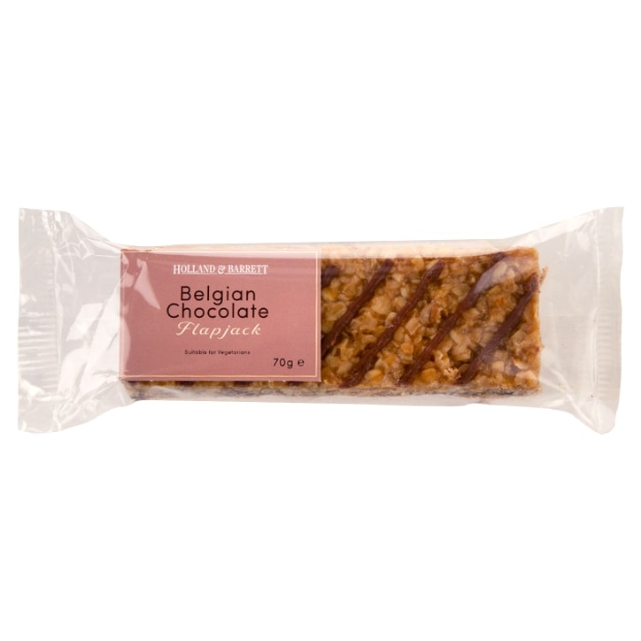 Holland & Barrett Belgian Chocolate Flapjack 70g