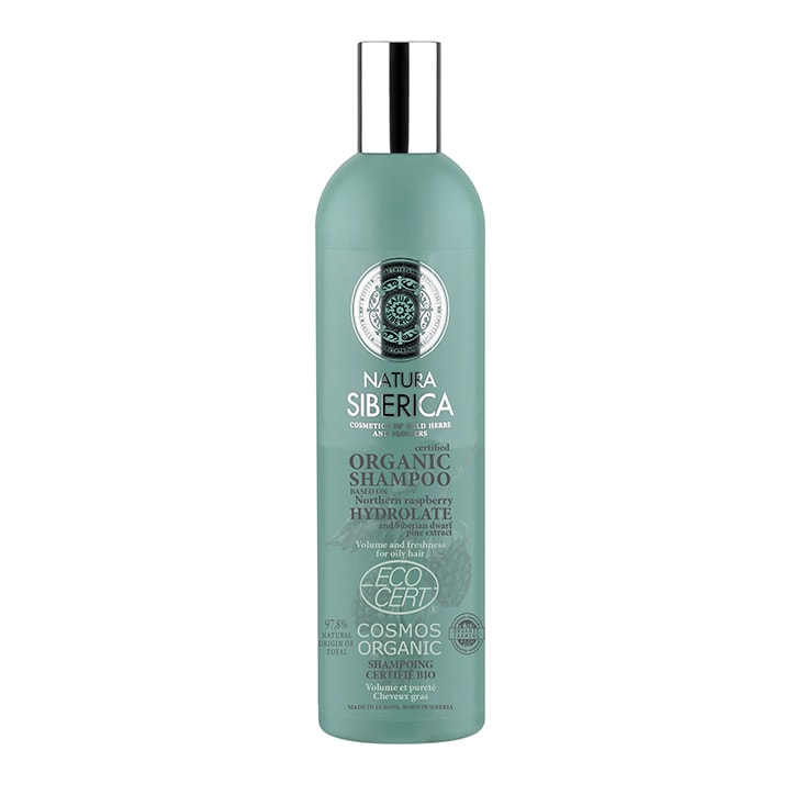 Natura Siberica Shampoo - Volume and Freshness for oily hair 400ml Natural Hair Care Holland&Barrett   