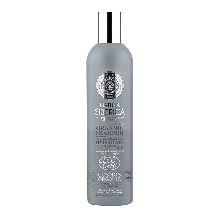 Natura Siberica Shampoo - Volume and Nourishment for all hair types 400ml Natural Hair Care Holland&Barrett   