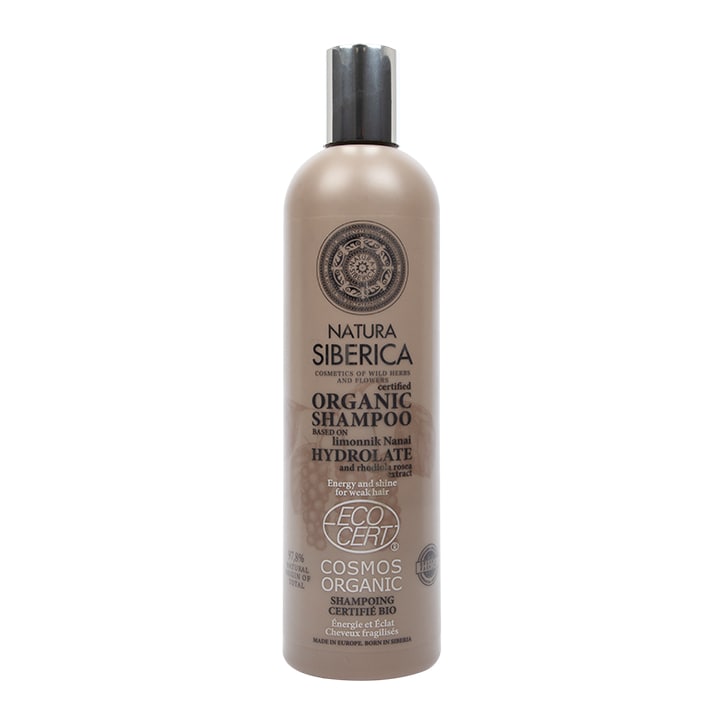 Natura Siberica Shampoo - Energy and Shine for weak hair 400ml Natural Shampoo & Conditioner Holland&Barrett   