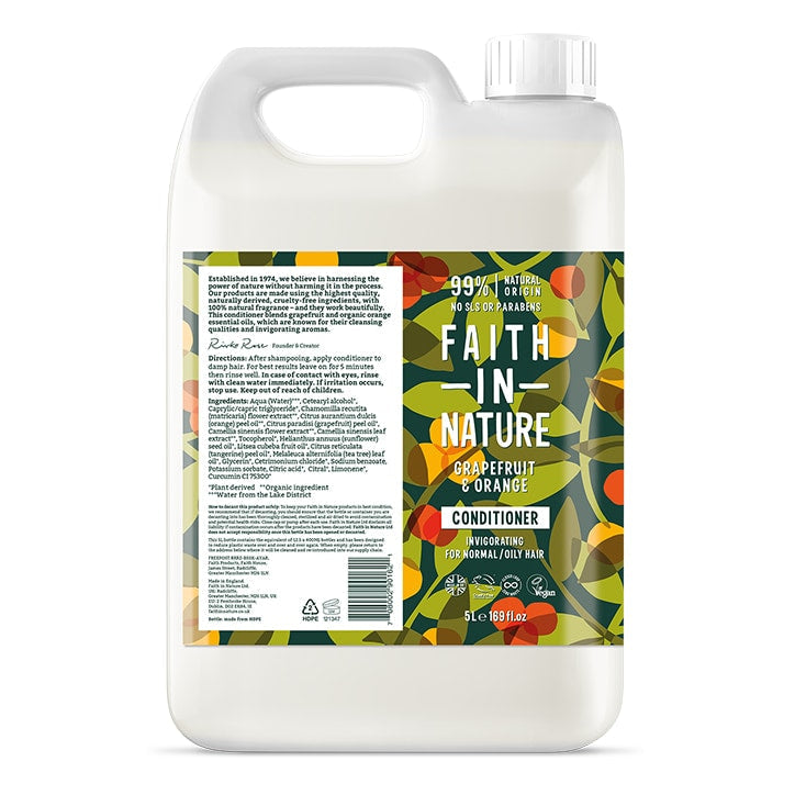 Faith In Nature Grapefruit & Orange Conditioner 5L