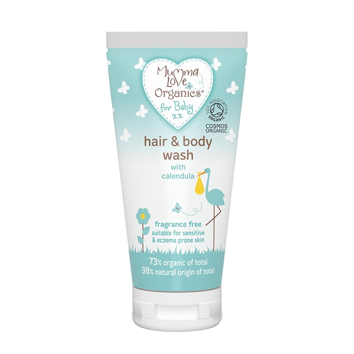 Mumma Love Organics Baby Hair & Body Wash 200ml New Mum Toiletries & Skincare Holland&Barrett   