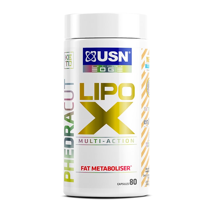 USN Lipo X Fat Metaboliser 80 Capsules