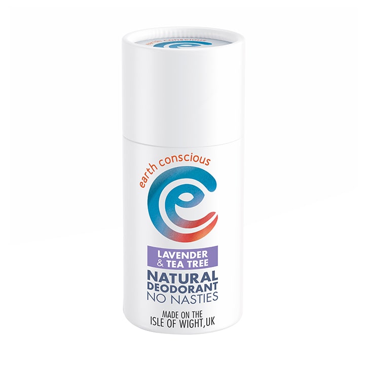 Earth Conscious Natural Deodorant Stick - Grapefruit & Lemon 60g Natural Deodorant & Antiperspirant Holland&Barrett Lavender & Tea Tree  