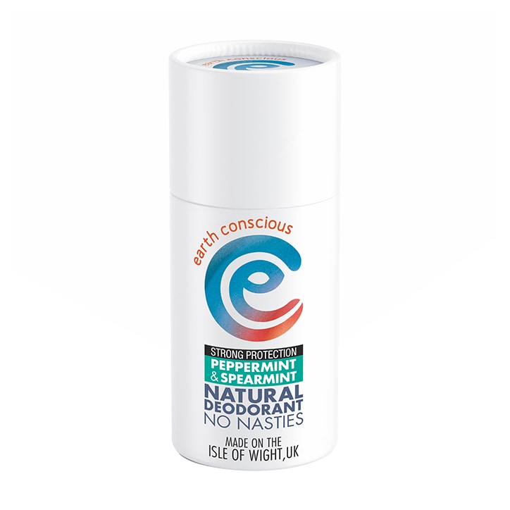 Earth Conscious Natural Deodorant Stick - Grapefruit & Lemon 60g Natural Deodorant & Antiperspirant Holland&Barrett Peppermint & Spearmint  