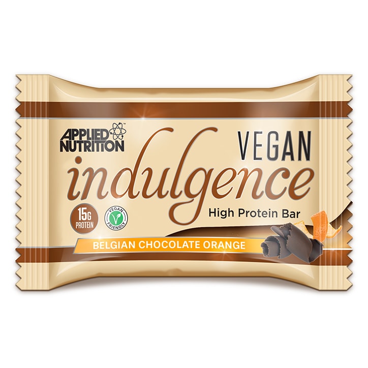 Applied Nutrition Vegan Indulgence Belgian Chocolate Orange Bar 50g GOODS Holland&Barrett   