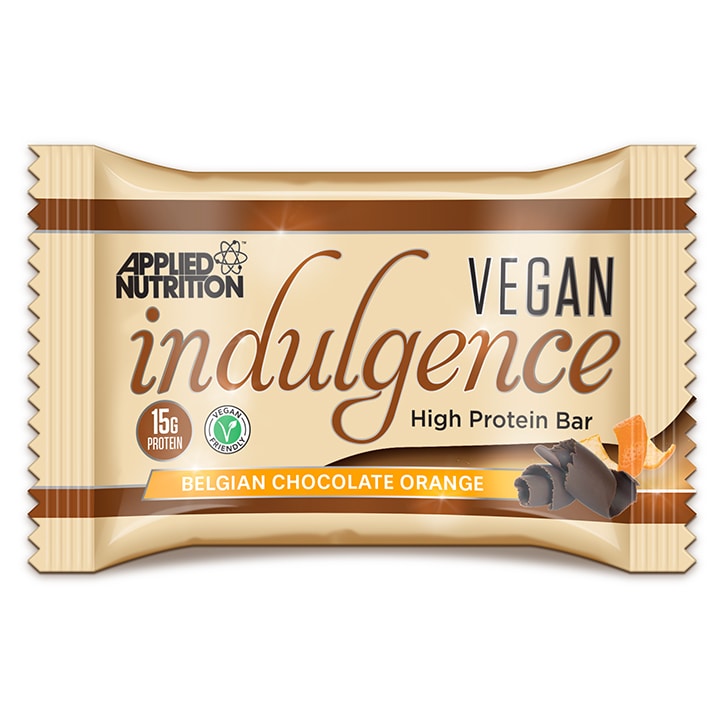 Applied Nutrition Vegan Indulgence Belgian Chocolate Orange 12 x 50g GOODS Holland&Barrett   