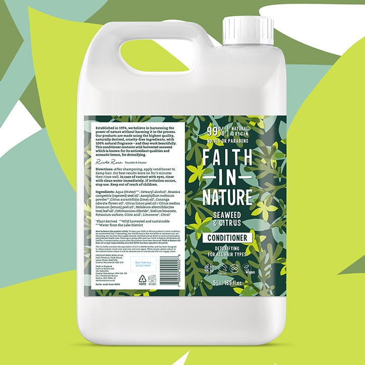 Faith in Nature Seaweed & Citrus Conditioner 5L GOODS Holland&Barrett   