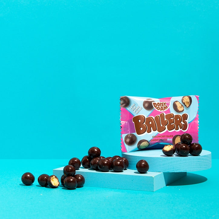 Doisy & Dam Ballers Vegan Dark Chocolate Balls 25g