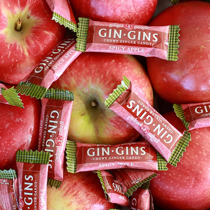 The Ginger People Gin Gins Spicy Apple Ginger Chews 84g