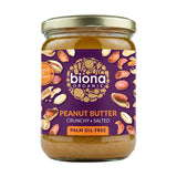 Biona Peanut Butter - Crunchy Sea Salt 500g GOODS Holland&Barrett   