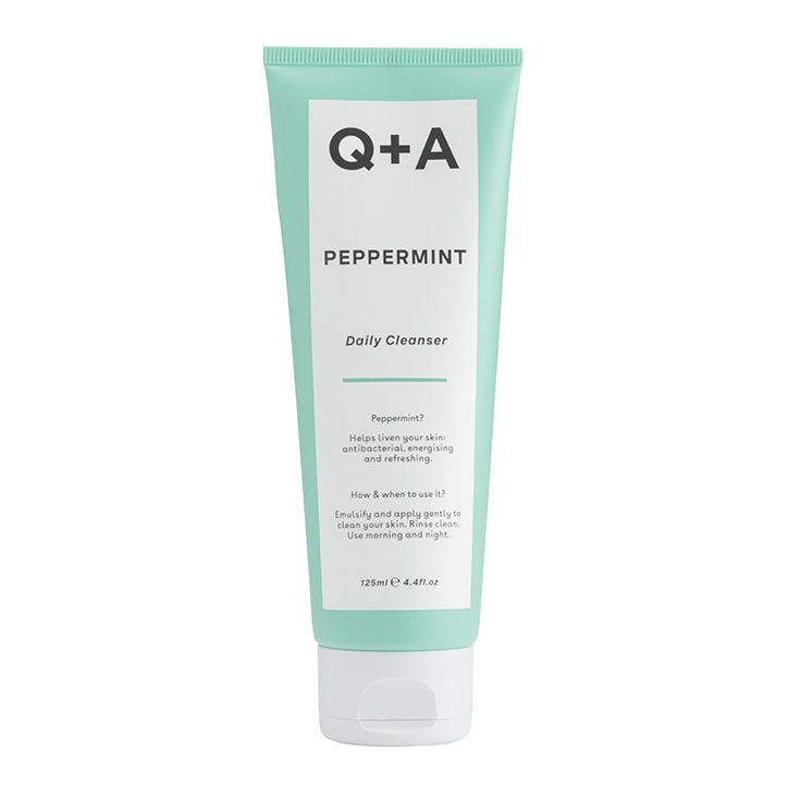 Q+A Peppermint Daily Cleanser 125ml