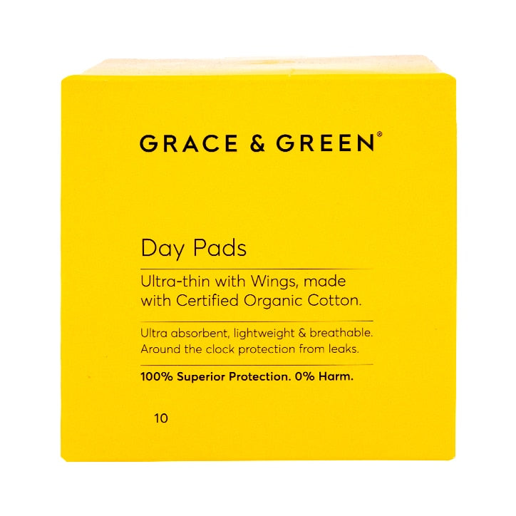 Grace & Green Day Pads 10 pack GOODS Holland&Barrett   