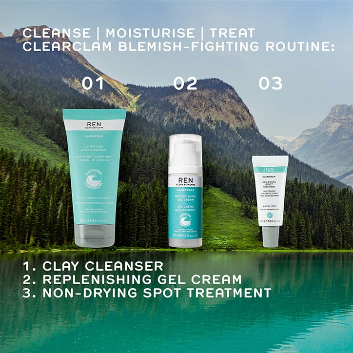 REN Clearcalm Replenishing Gel Cream GOODS Holland&Barrett   