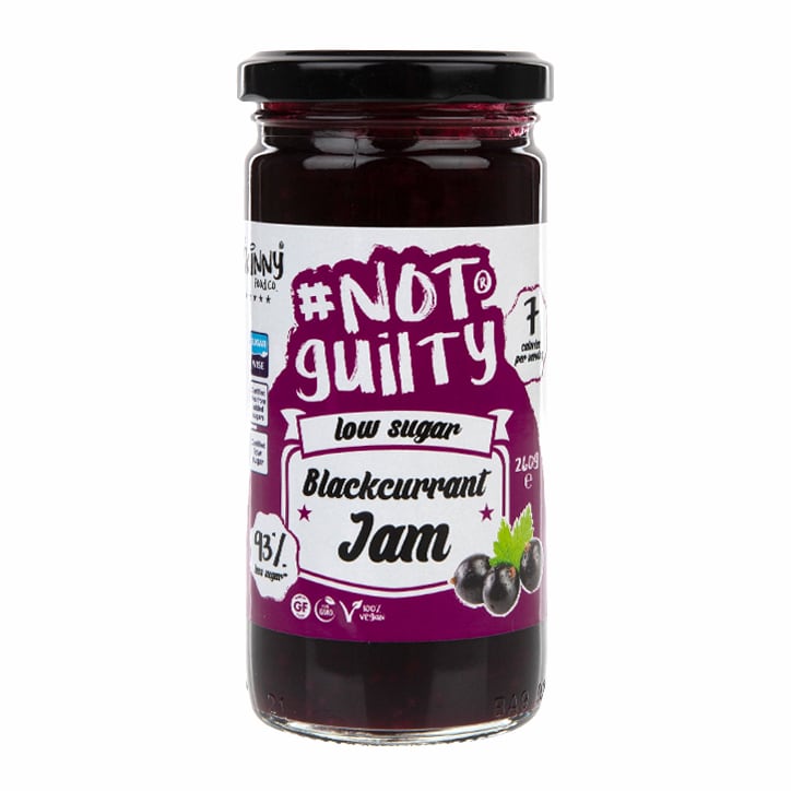 The Skinny Food Co Not Guilty Low Sugar Blackcurrant Jam 260g GOODS Holland&Barrett   