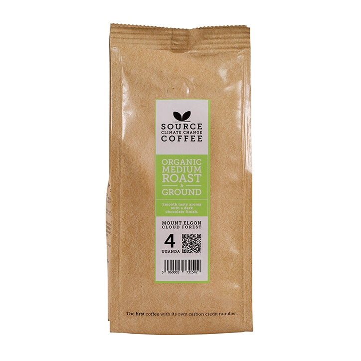 Source Climate Change Coffee Uganda Roast & Ground 227g GOODS Holland&Barrett   