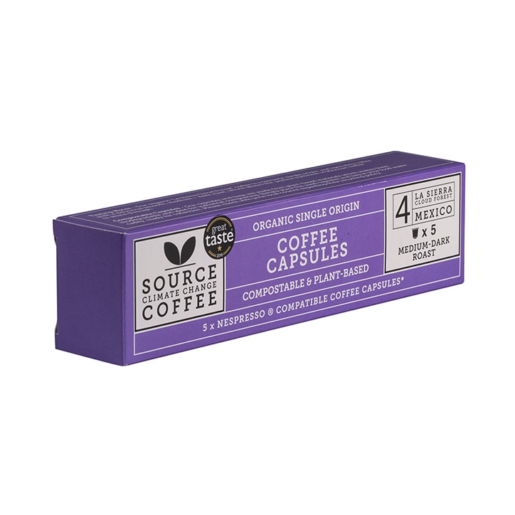 Source Climate Change Coffee Mexican Coffee Capsules 5x Coffee & Coffee Substitute Holland&Barrett   