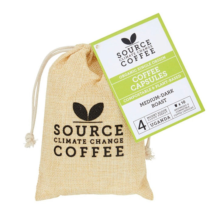 Source Climate Change Coffee Uganda Coffee Capsules 10x GOODS Holland&Barrett   