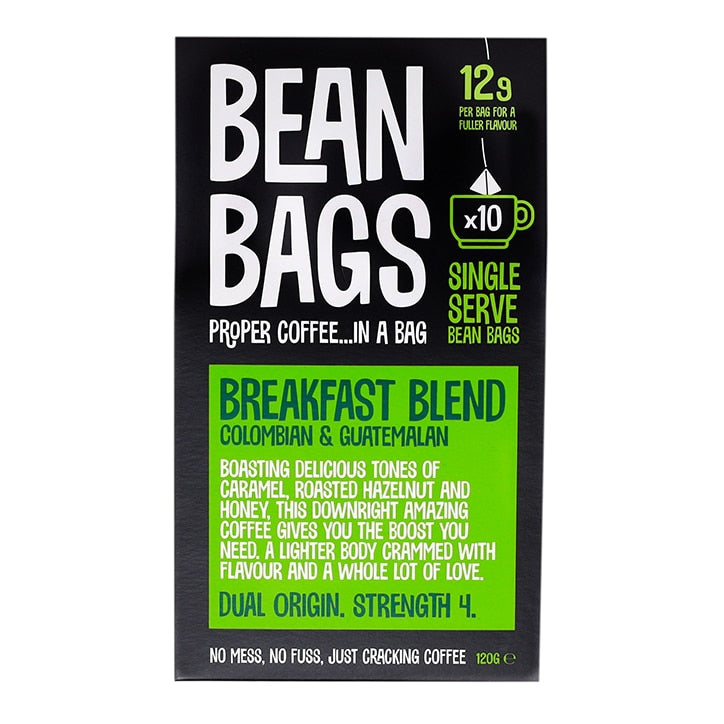 Raw Bean Breakfast Blend Bags 10x Coffee & Coffee Substitute Holland&Barrett Default Title  