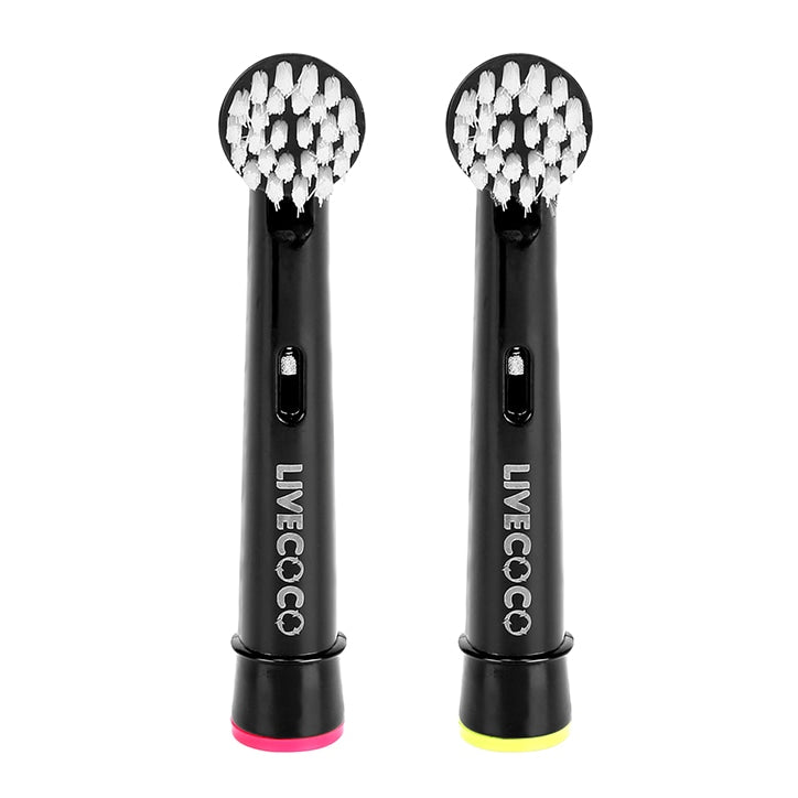 Live Coco Electric Toothbrush Heads - Soft