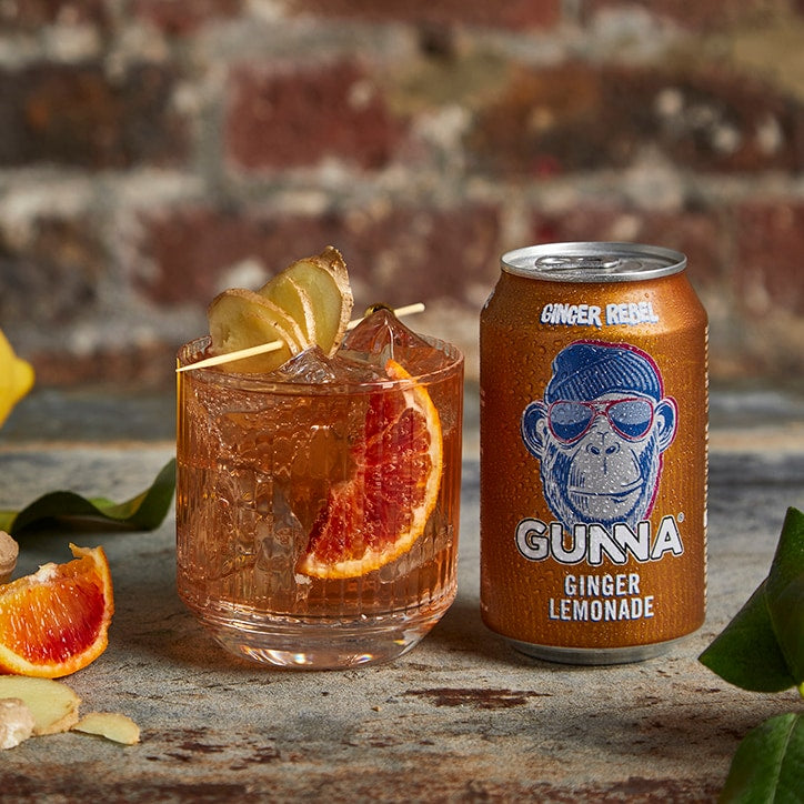 Gunna Original Rebel Ginger Lemonade 330ml GOODS Holland&Barrett   