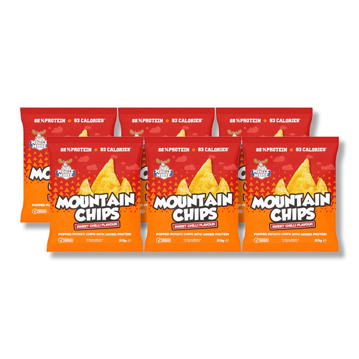 Moose Muscle Protein Crisps Chilli Box 6 x 23g Sports Nutrition Shop All Holland&Barrett   