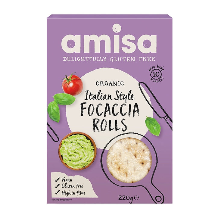 Amisa Focaccia Rolls 220g