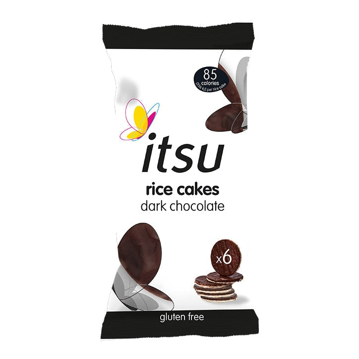 Itsu Dark Chocolate Rice Cakes 100g GOODS Holland&Barrett   