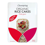 Clearspring Organic Rice Cakes Multigrain Squares 130g GOODS Holland&Barrett   