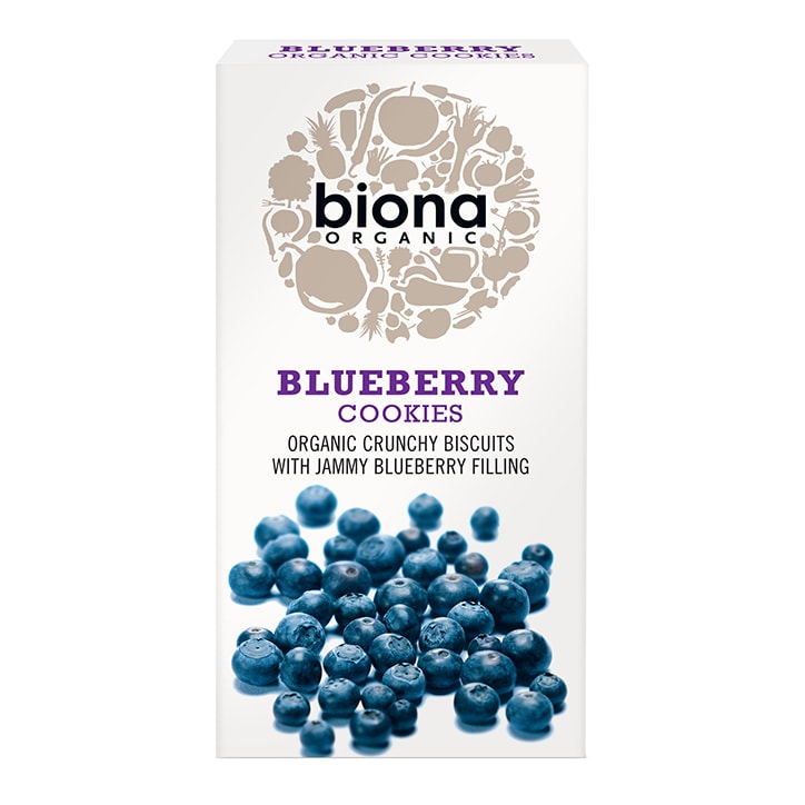 Biona Organic Blueberry Filled Cookies 175g GOODS Holland&Barrett   