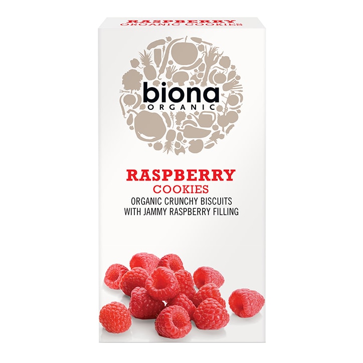 Biona Organic Raspberry Filled Cookies 175g GOODS Holland&Barrett   