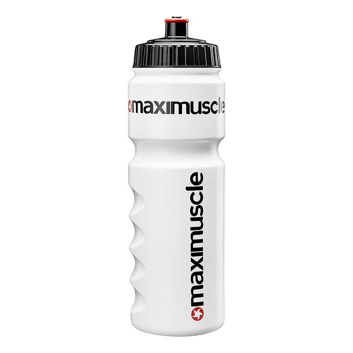 MaxiMuscle Bio Water Bottle White 750ml