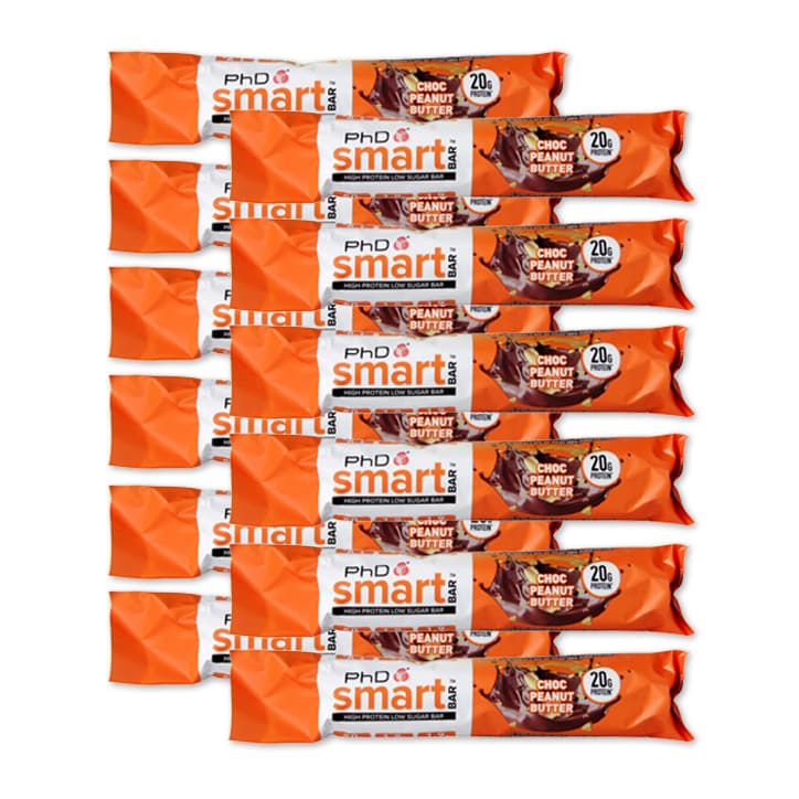 PhD Smart Bar Chocolate Peanut Butter 12 x 64g GOODS Holland&Barrett   