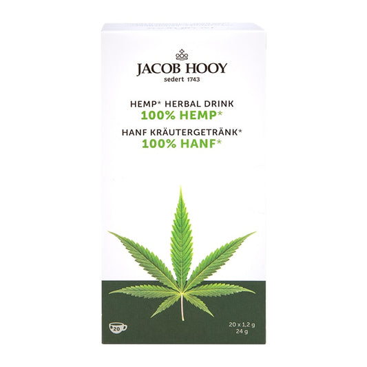 Jacob Hooy Hemp 20 Herbal Tea Bags - McGrocer