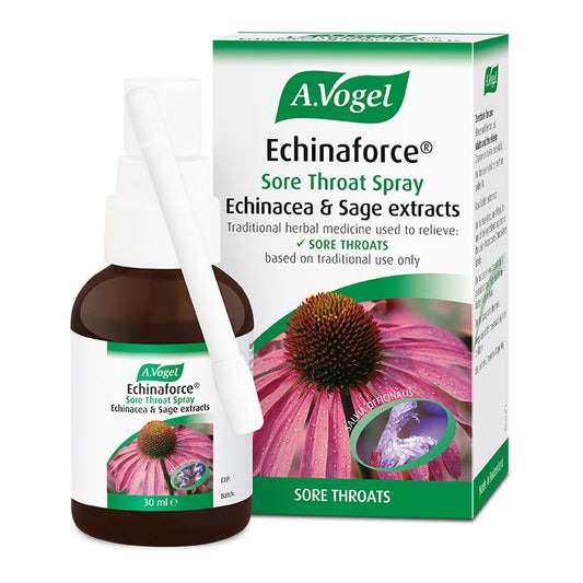 A. Vogel Echinaforce Sore Throat Spray 30ml Echinacea Holland&Barrett   