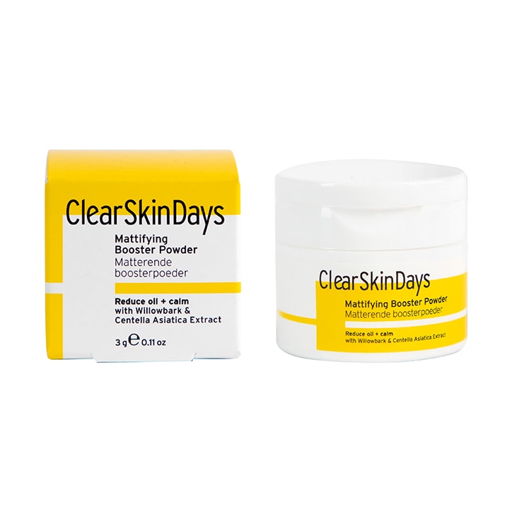 Clear Skin Days Mattifying Booster Powder 3g Natural Face Care Holland&Barrett   