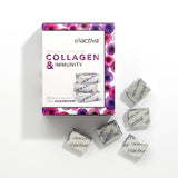 Ellactiva Collagen & Immunity Blackcurrant Flavour 60 Chewables Immune Support Supplements Holland&Barrett   