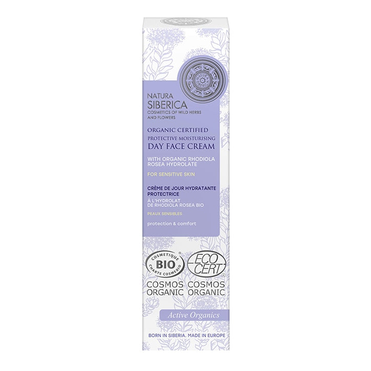 Natura Siberica Protective Moisturising Day Face Cream for Sensitive Skin 50ml Natural Beauty Shop All Holland&Barrett   