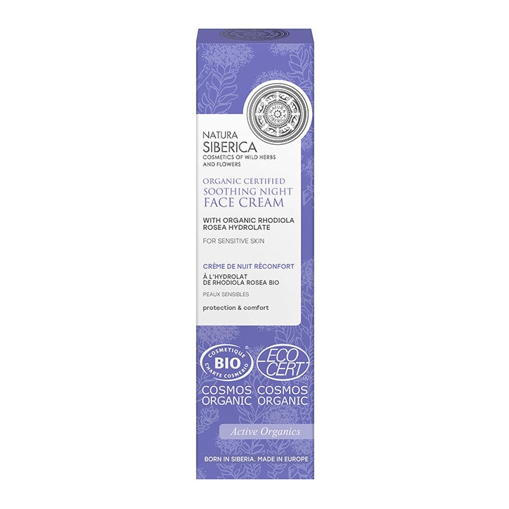 Natura Siberica Soothing Night Face Cream Night Cream Holland&Barrett   