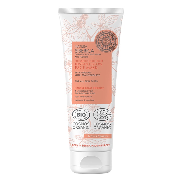 Natura Siberica Instant Glow Face Mask For All Skin Types 75ml