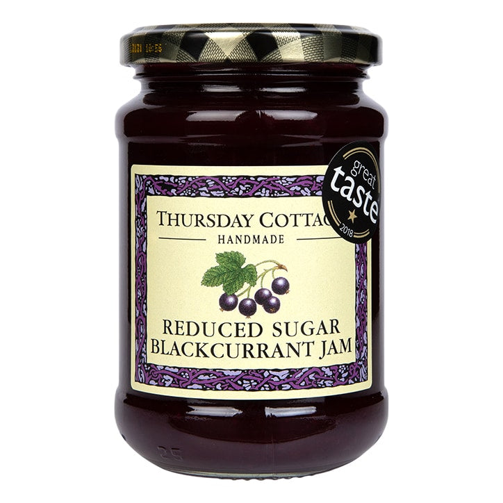 Thursday Cottage Reduced Sugar Blackcurrant Jam 315g GOODS Holland&Barrett   