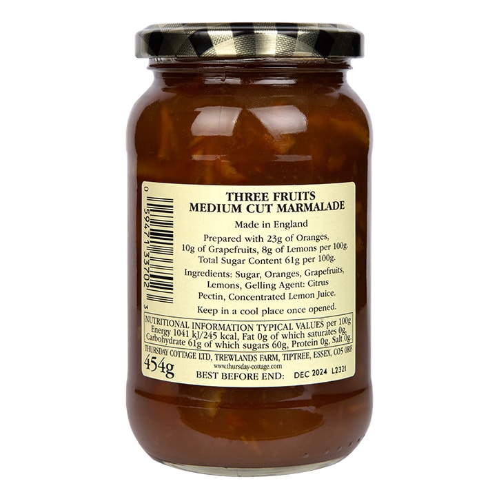 Thursday Cottage 3-Fruit Marmalade 454g GOODS Holland&Barrett   