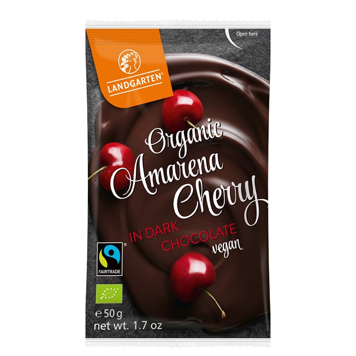 Landgarten Armarena Cherries In Dark Chocolate 50g GOODS Holland&Barrett   