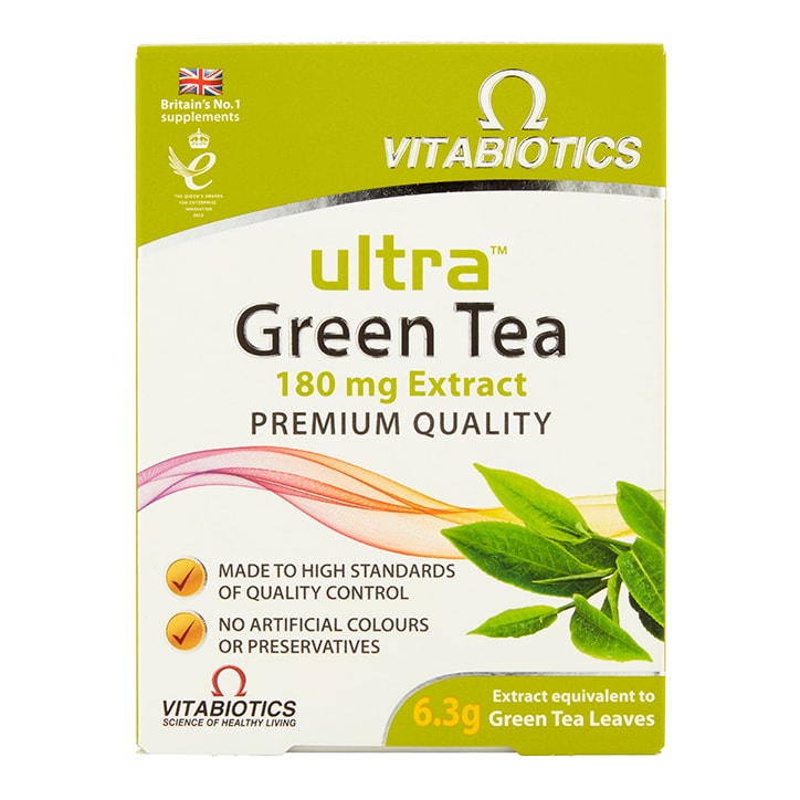 Vitabiotics Ultra Green Tea 30 Tablets