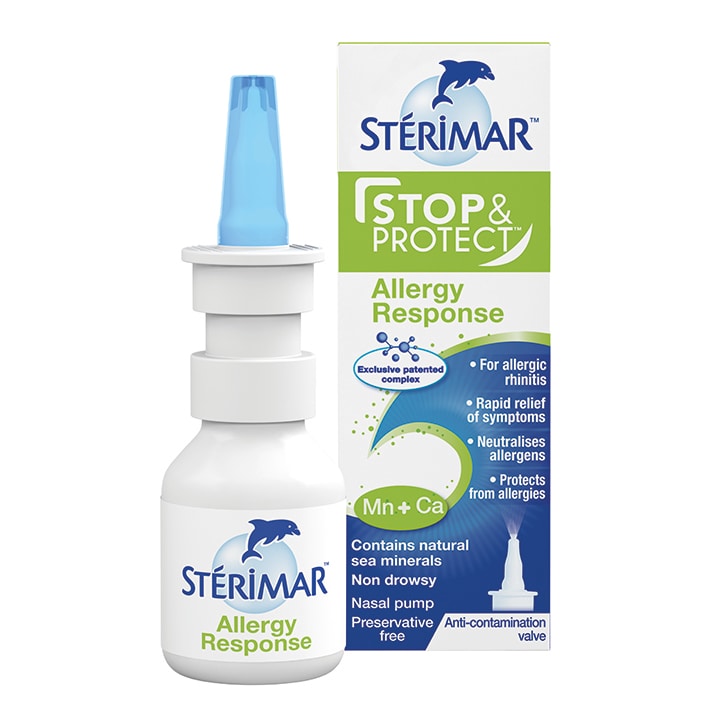 Sterimar Stop & Protect Allergy Response Nasal Spray 20ml GOODS Holland&Barrett   