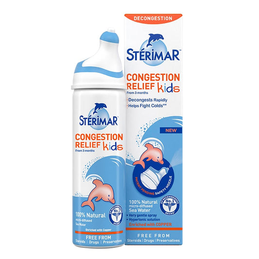 Sterimar Kids Congestion Relief Spray 50ml Children's Health Vitamins Holland&Barrett   