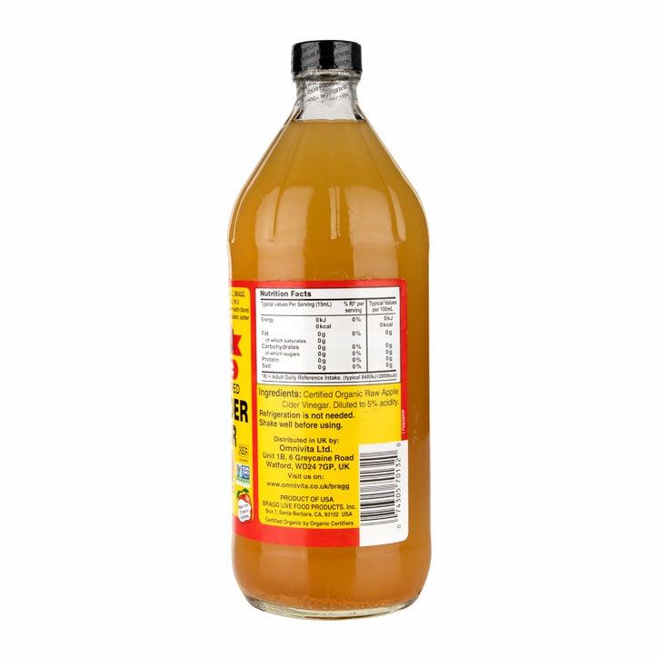 Bragg Organic Apple Cider Vinegar with The Mother 946ml GOODS Holland&Barrett   