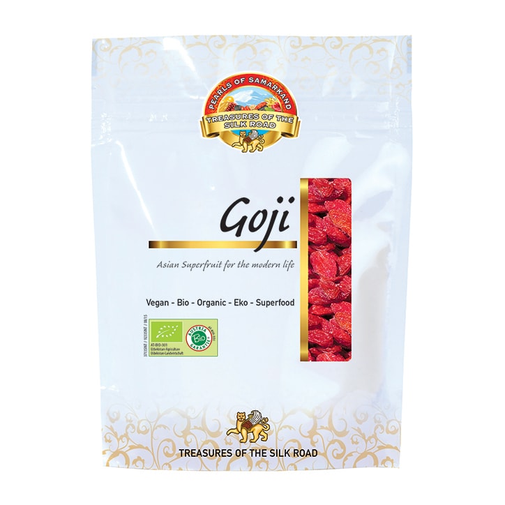 Pearls Of Samarkand Organic Goji Berries 100g