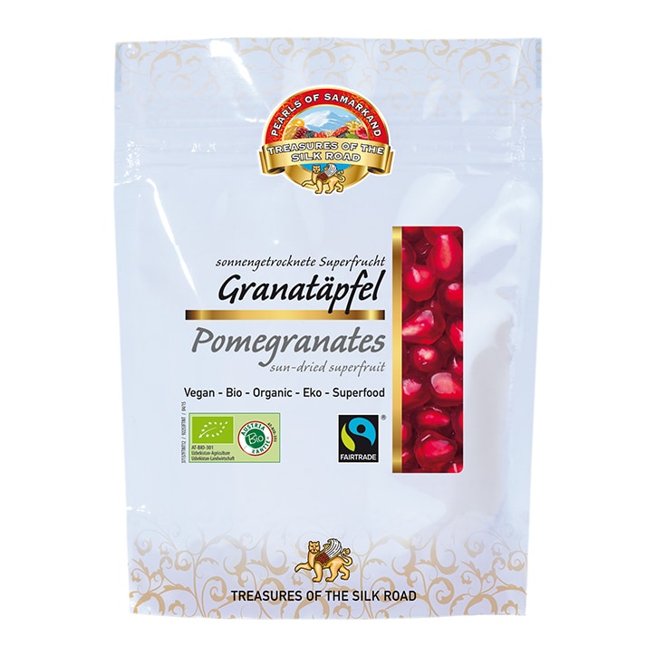 Pearls Of Samarkand Organic & Fairtrade Pomegranates 100g GOODS Holland&Barrett   