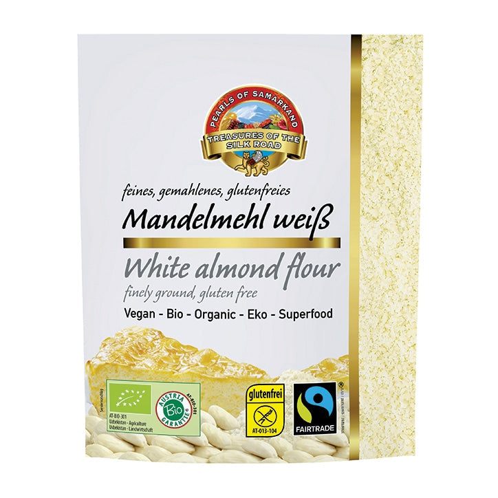 Pearls Of Samarkand White Almond Flour - Fairtrade 150g